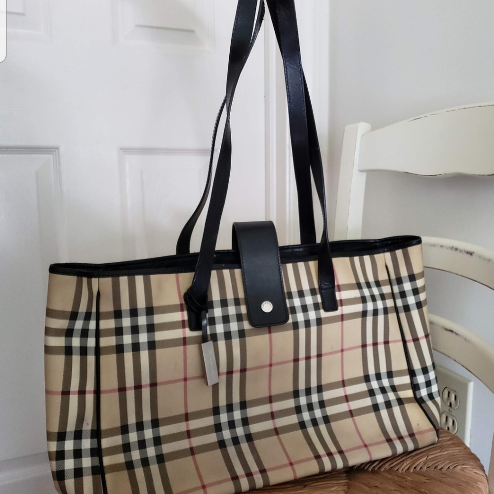 Burberry Large Tote Vintage check pattern